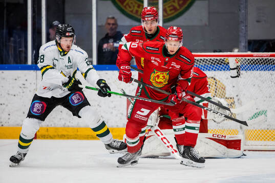 Östersunds Samuel Solem och Moras Georg Weigelt