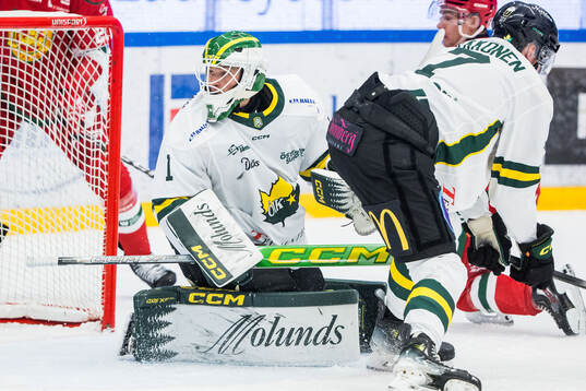Östersunds målvakt Carl Lidö