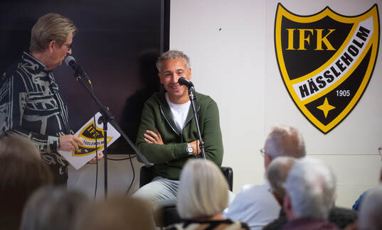 Henrik ”Henke” Larsson gästade IFK Hässleholms