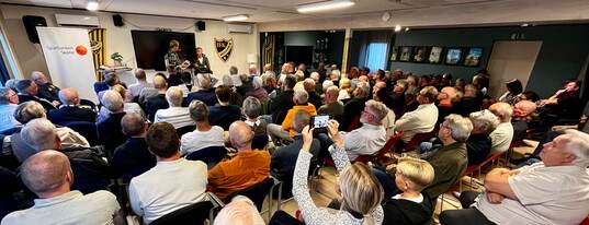 Henrik ”Henke” Larsson gästade IFK Hässleholms