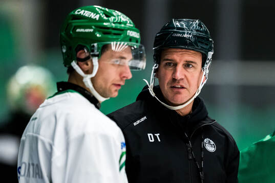 Daniel Zaar och tränare Dan Tangnes