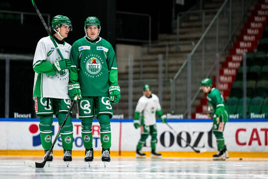 Bläddra bland fler bilder av Ishockey, SHL, Rögle, Träning