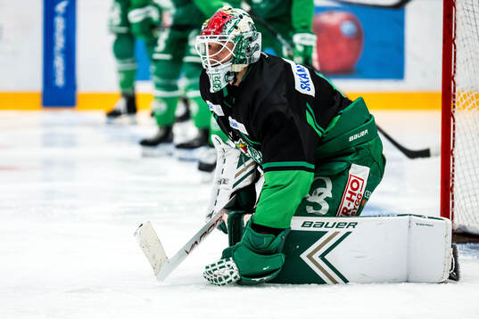 Målvakt Arvid Holm