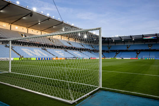 General interior view of Malmö New Stadium