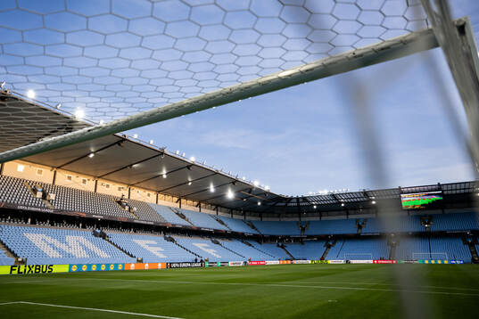 General interior view of Malmö New Stadium