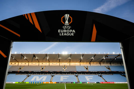 General interior view of Malmö New Stadium