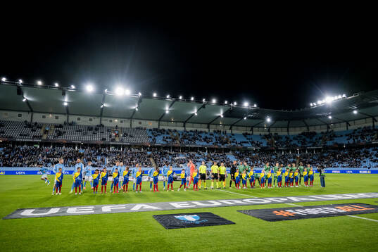 Players of Malmö FF and of Ludogorets