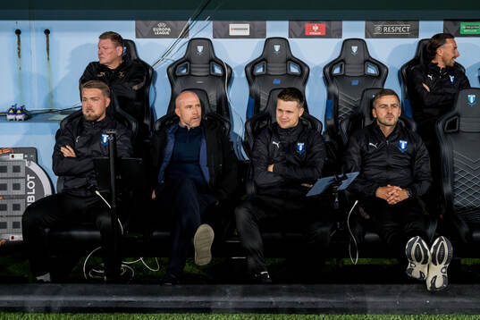 Head coach Henrik Rydström of Malmö FF