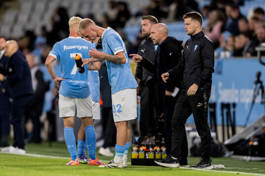 Head coach Henrik Rydström of Malmö FF