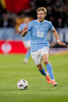 Hugo Bolin of Malmö FF