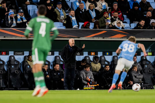 Head coach Henrik Rydström of Malmö FF