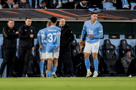 Lasse Berg Johnsen of Malmö FF