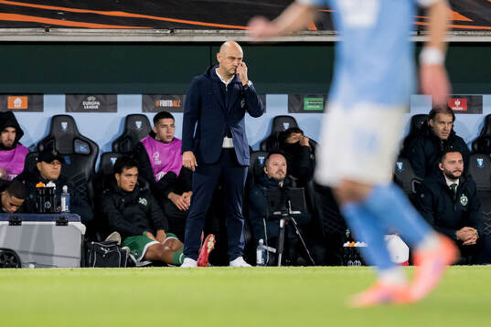 Head coach Matheus Machado of Ludogorets