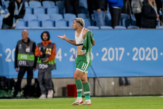 Caio Vidal of Ludogorets reacts