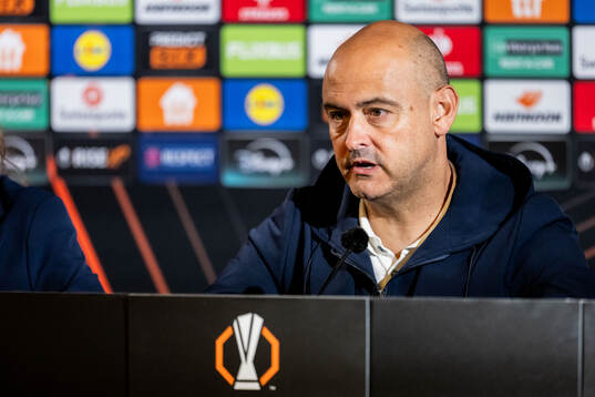 Head coach Rui Mota of Ludogorets