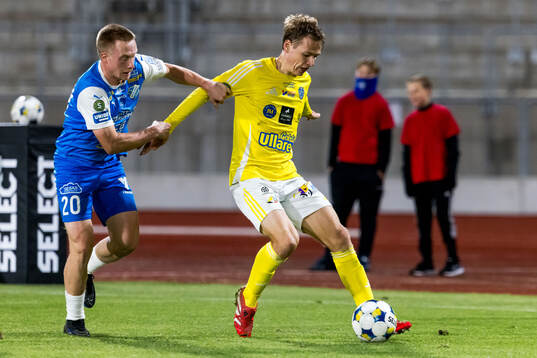 Oddevolds Adam Engelbrektsson och Falkenbergs Melker Nilsson