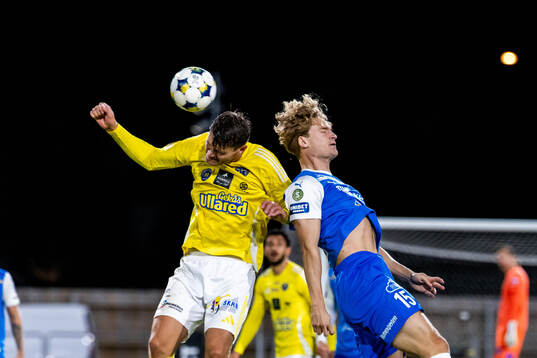 Falkenbergs Albin Andersson och Oddevolds Vincent Poppler