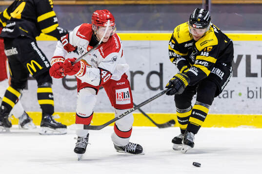 Almtunas Anton Ohlsson och Västerås Tim Friberg