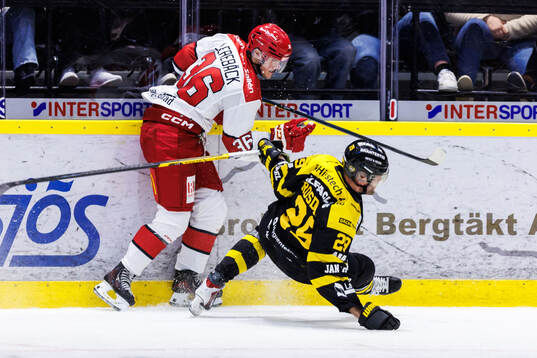 Almtunas Leon Lerebäck och Västerås Kim Rosdahl