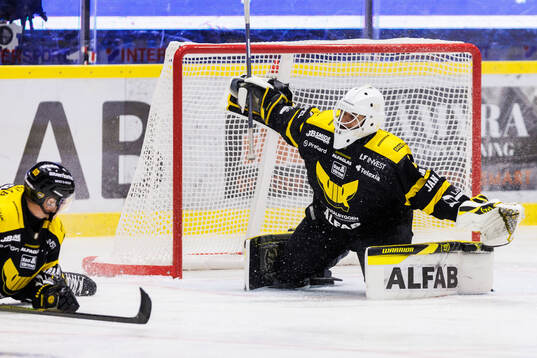 Västerås målvakt Benedikt Oschgan