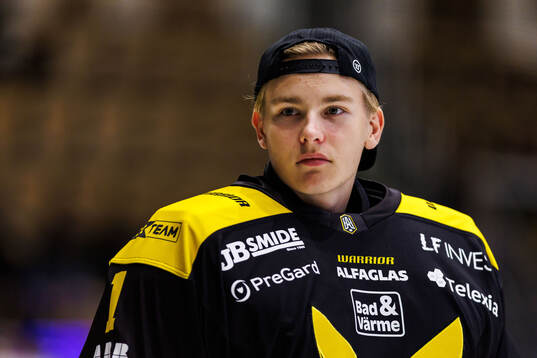 Västerås målvakt Alvar Frölander