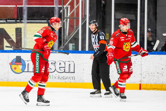Moras Karl Smedberg och Kristoffer Gunnarsson deppar