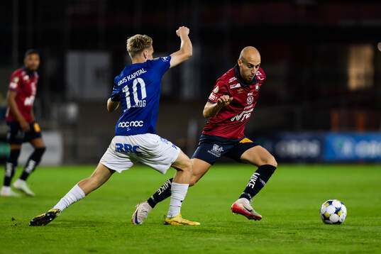 Trelleborgs Axel Vidjeskog och Örgrytes Amel Mujanic