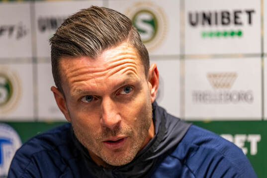 Trelleborgs tränare Kristian Haynes