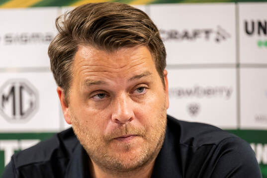 Örgrytes tränare Andreas Holmberg