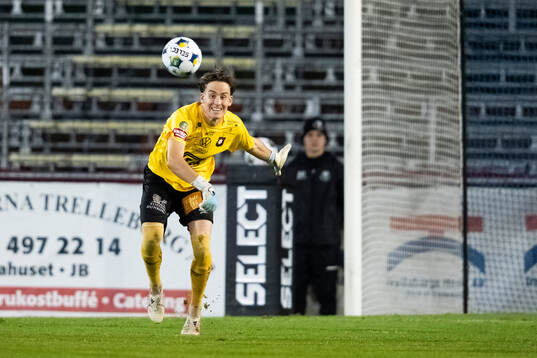 Örgrytes målvakt Hampus Gustafsson