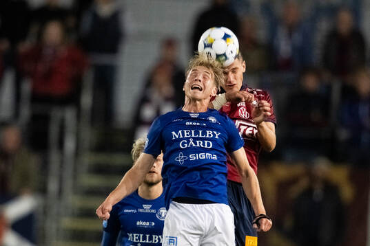 Trelleborgs Axel Vidjeskog i nickduell mot Örgrytes