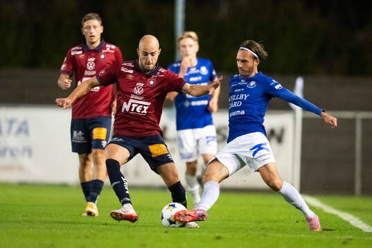 Trelleborgs Felix Hörberg och Örgrytes Amel Mujanic