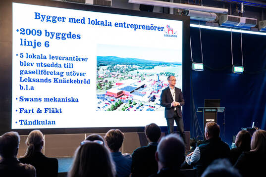 Peter Joon, Leksands Knäckebröd