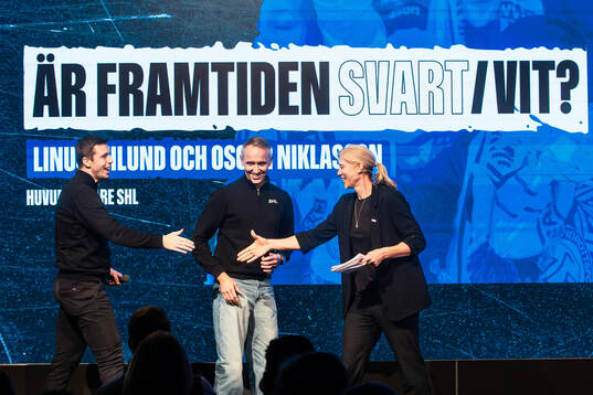 Linus Öhlund, Oscar Niklasson och Anna Laurell Nash