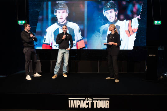 Linus Öhlund, Oscar Niklasson och Anna Laurell Nash