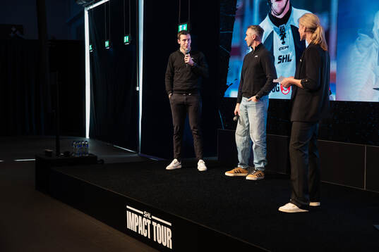 Linus Öhlund, Oscar Niklasson och Anna Laurell Nash