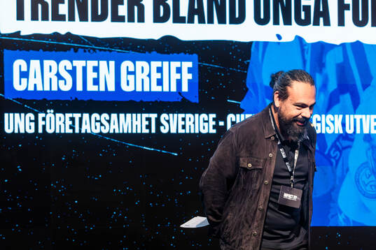 Carsten Greiff, Ung Företagsamhet