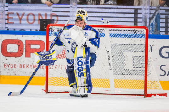 Under ishockeymatchen i SHL mellan Leksand och Skellefteå