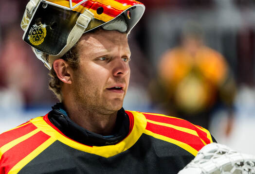 Brynäs målvakt Collin Delia