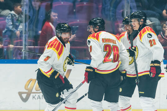 Brynäs Michal Kempny jublar