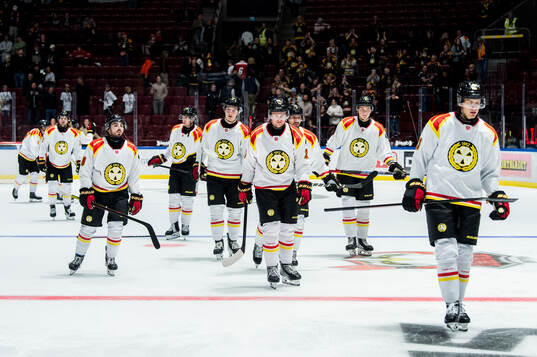 Brynäs spelare deppar