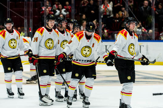 Brynäs spelare deppar