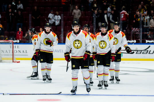 Brynäs spelare deppar
