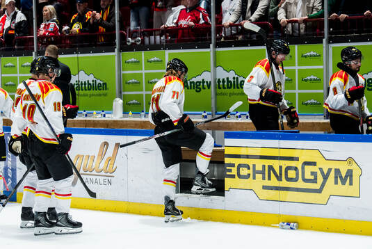 Brynäs spelare deppar