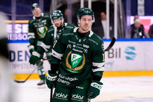 Färjestads Joel Kellman deppar