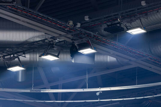 Takbelysning i Vida arena