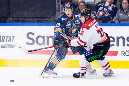 Växjös Morgan Anderberg och Örebros Noah Steen