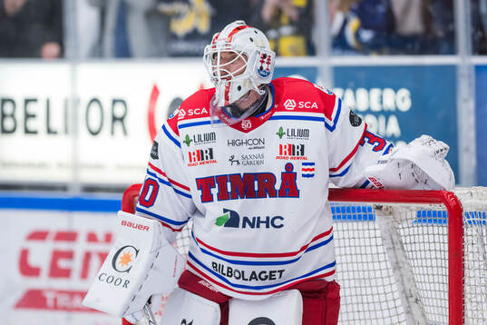 Timrås målvakt Jacob Johansson
