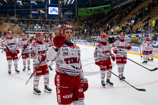 Timrås Anton Wedin jublar