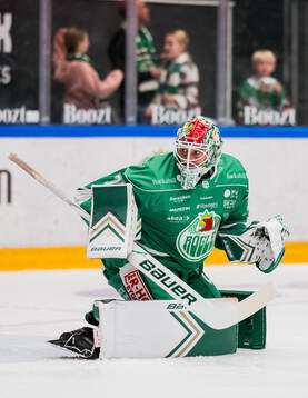 Rögles målvakt Arvid Holm